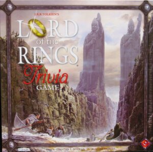 Lord of the Rings Trivia Game board game cover
