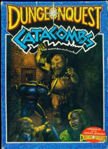 Dungeonquest: Catacombs board game cover