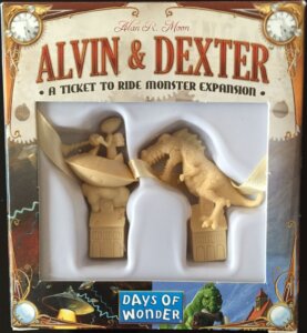Ticket to Ride: Alvin & Dexter board game cover