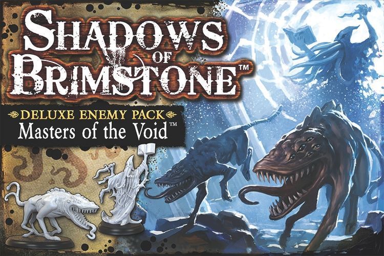 Shadows of Brimstone: Masters of the Void Deluxe Enemy Pack board game cover
