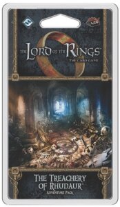 The Lord of the Rings: The Card Game – The Treachery of Rhudaur board game cover