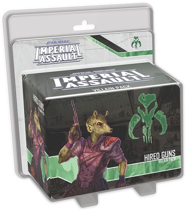 Star Wars: Imperial Assault – Hired Guns Villain Pack board game cover