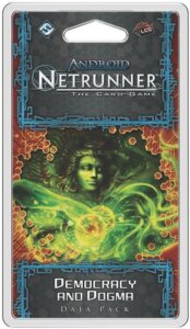 Android: Netrunner – Democracy and Dogma board game cover