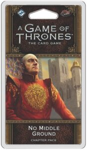 A Game of Thrones: The Card Game (Second Edition) – No Middle Ground board game cover