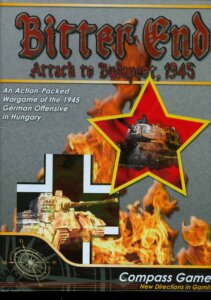 Bitter End: Attack to Budapest, 1945 board game cover
