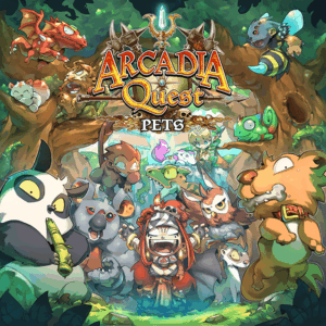 Arcadia Quest: Pets board game cover
