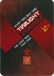 Twilight Struggle: Turn Zero board game cover