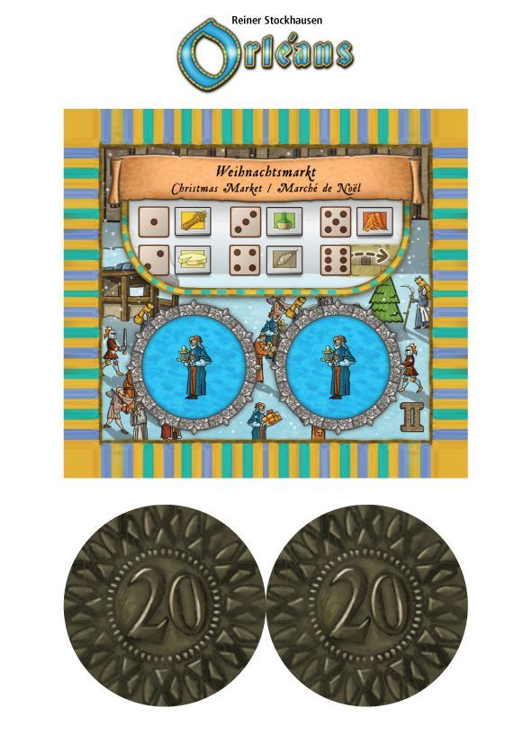 Orléans: Christmas Market board game cover