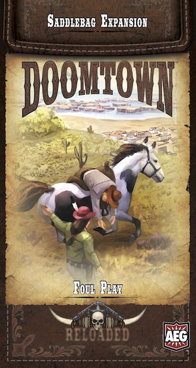 Doomtown: Reloaded – Foul Play board game cover