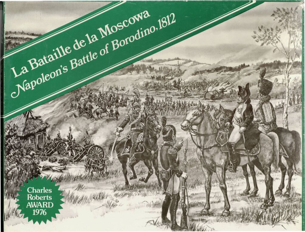La Bataille de la Moscowa board game cover