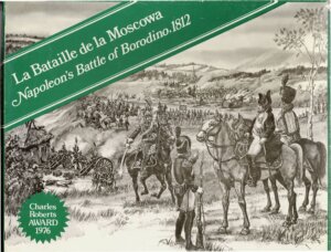 La Bataille de la Moscowa board game cover