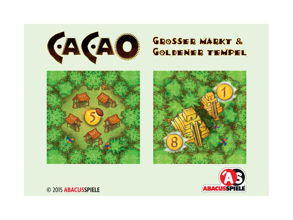 Cacao: Big Market & Golden Temple board game cover