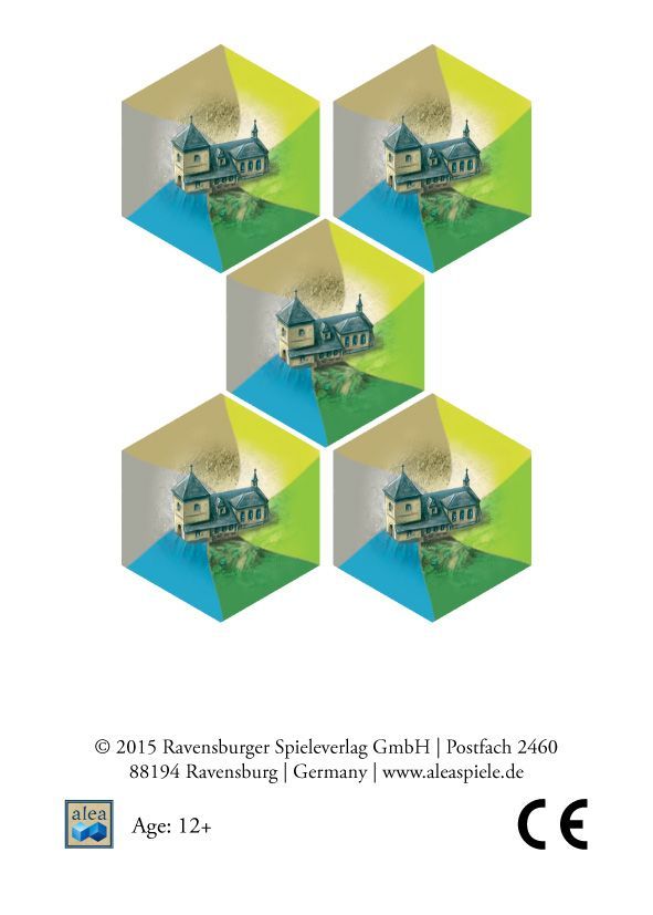 The Castles of Burgundy: 6th Expansion – The Cloisters board game cover