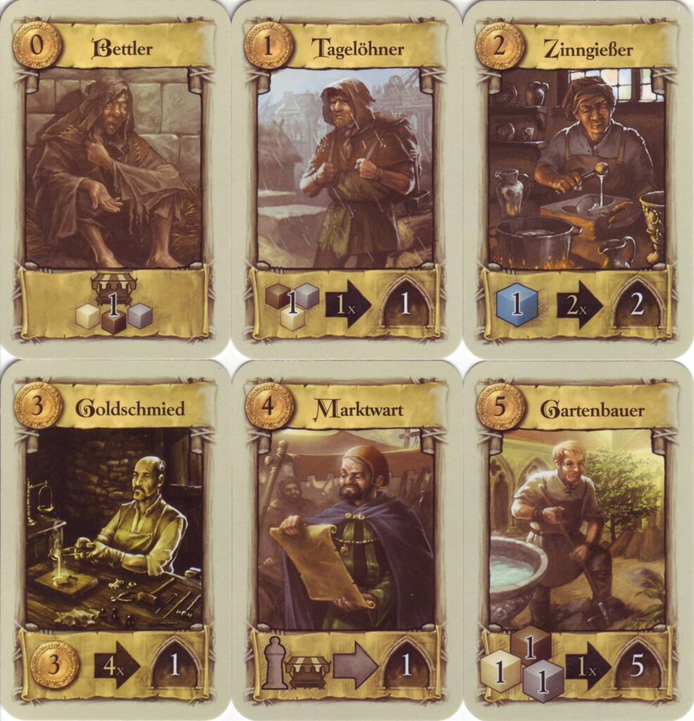 The Pillars of the Earth: New Craftsmen board game cover