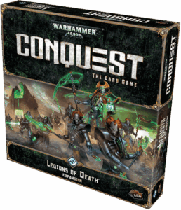 Warhammer 40,000: Conquest – Legions of Death board game cover