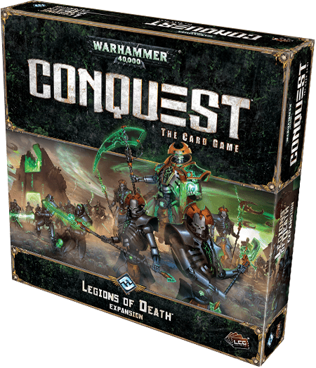 Warhammer 40,000: Conquest – Legions of Death board game cover
