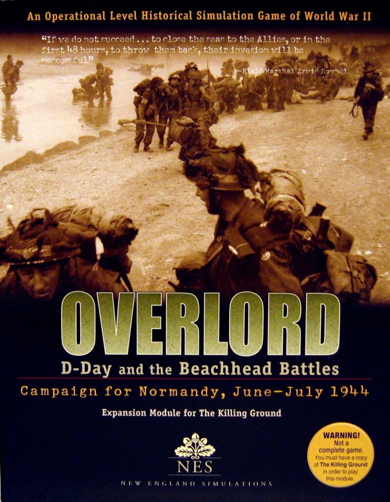 Overlord: D-Day and the Beachhead Battles board game cover