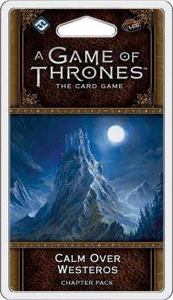 A Game of Thrones: The Card Game (Second Edition) – Calm over Westeros board game cover