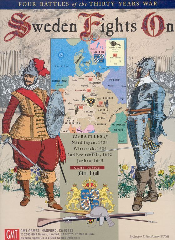 Sweden Fights On board game cover
