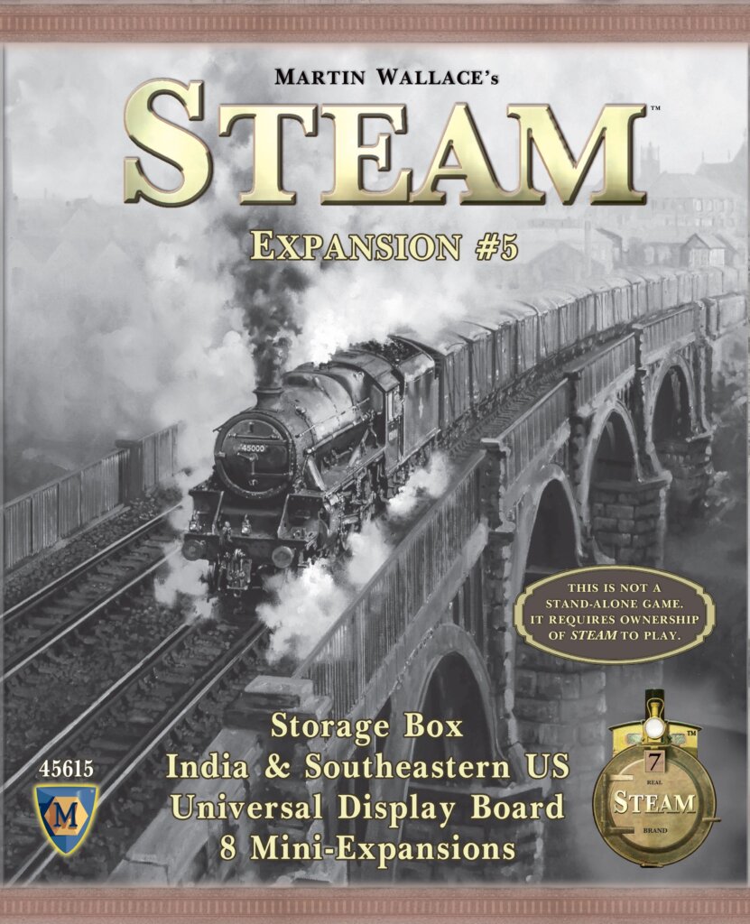 Steam: Map Expansion #5 board game cover