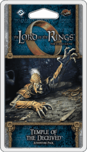 The Lord of the Rings: The Card Game – Temple of the Deceived board game cover
