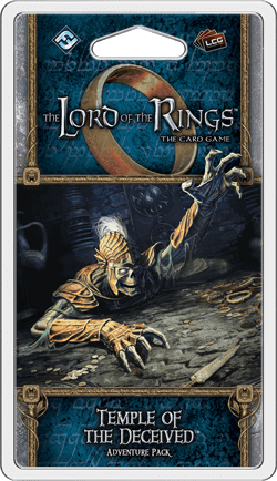 The Lord of the Rings: The Card Game – Temple of the Deceived board game cover