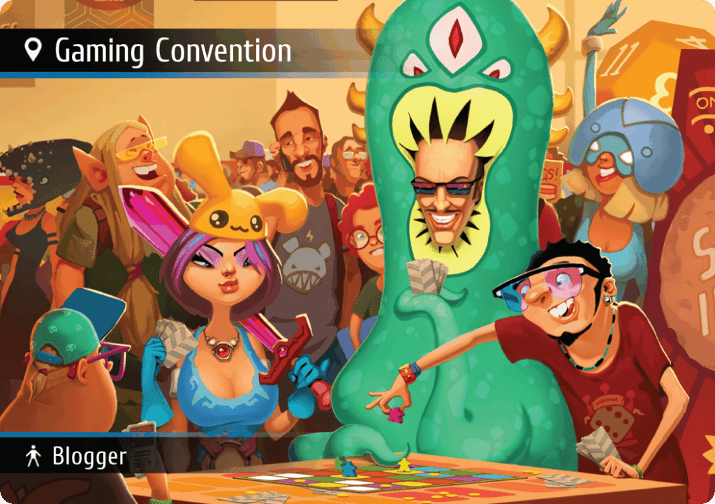 Spyfall: Gaming Convention promo cards board game cover