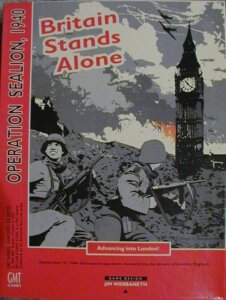Britain Stands Alone board game cover