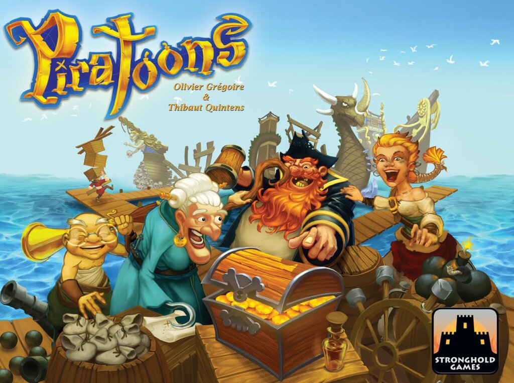 Piratoons board game cover