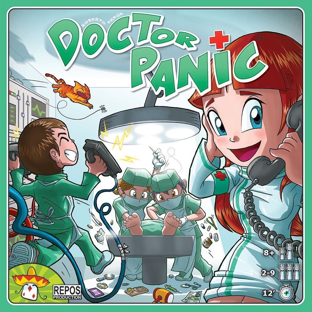 Doctor Panic board game cover