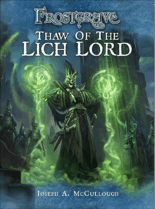 Frostgrave: Thaw of the Lich Lord board game cover