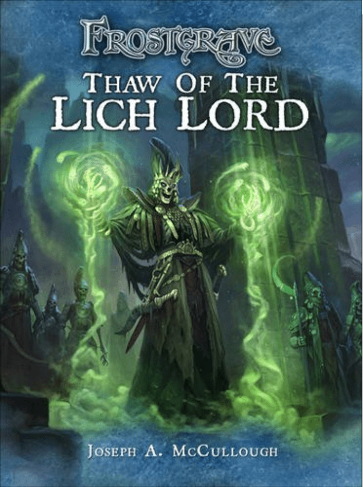 Frostgrave: Thaw of the Lich Lord board game cover
