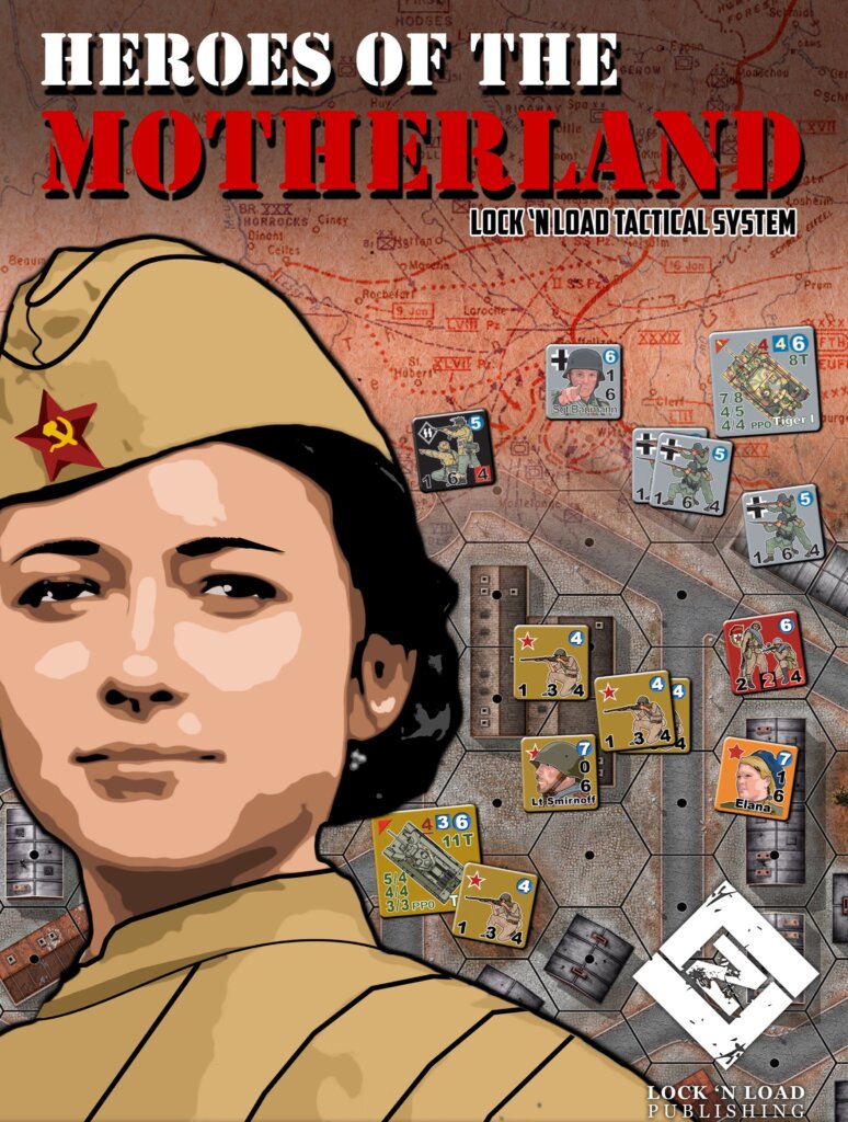 Lock ‘n Load Tactical: Heroes of the Motherland board game cover