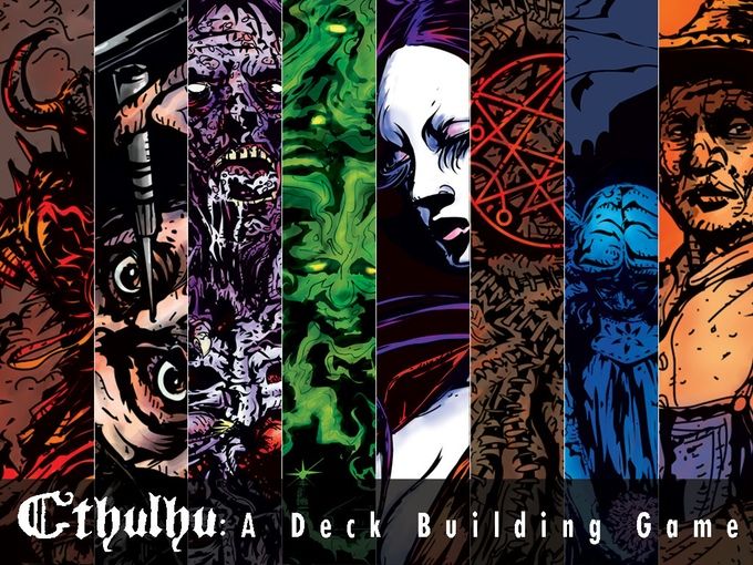 Cthulhu: A Deck Building Game board game cover