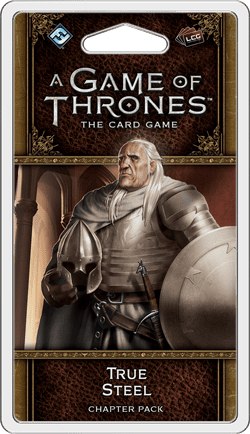 A Game of Thrones: The Card Game (Second Edition) – True Steel board game cover