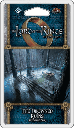 The Lord of the Rings: The Card Game – The Drowned Ruins board game cover