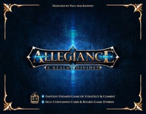 Allegiance: A Realm Divided board game cover