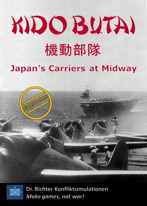 Kido Butai: Japan’s Carriers at Midway board game cover