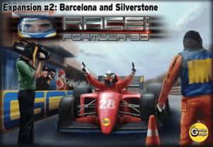 Race! Formula 90: Expansion #2 – Barcelona and Silverstone board game cover