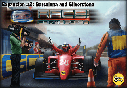 Race! Formula 90: Expansion #2 – Barcelona and Silverstone board game cover
