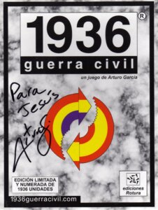 1936: Guerra Civil board game cover