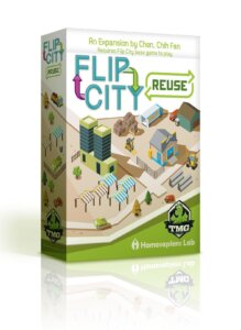 Flip City: Reuse board game cover