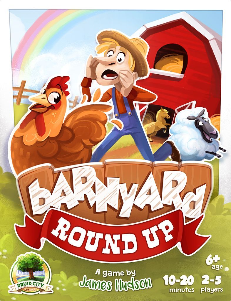 Barnyard Roundup board game cover