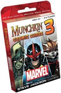 Munchkin Marvel 3: Cosmic Chaos board game cover