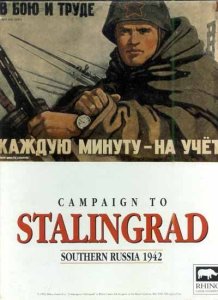 Campaign to Stalingrad: Southern Russia 1942 board game cover