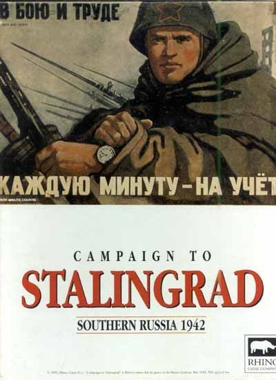 Campaign to Stalingrad: Southern Russia 1942 board game cover