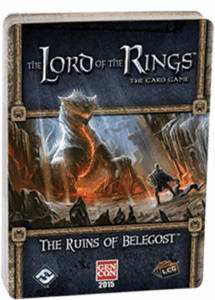 The Lord of the Rings: The Card Game – The Ruins of Belegost board game cover