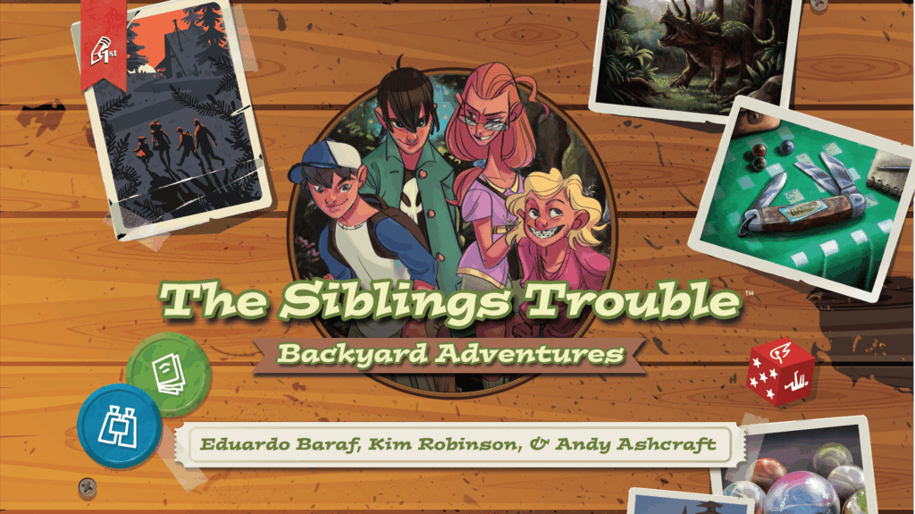 The Siblings Trouble board game cover