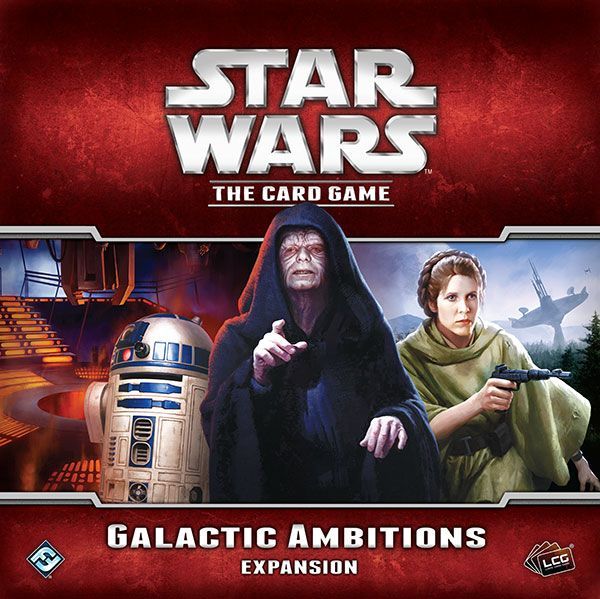 Star Wars: The Card Game – Galactic Ambitions board game cover