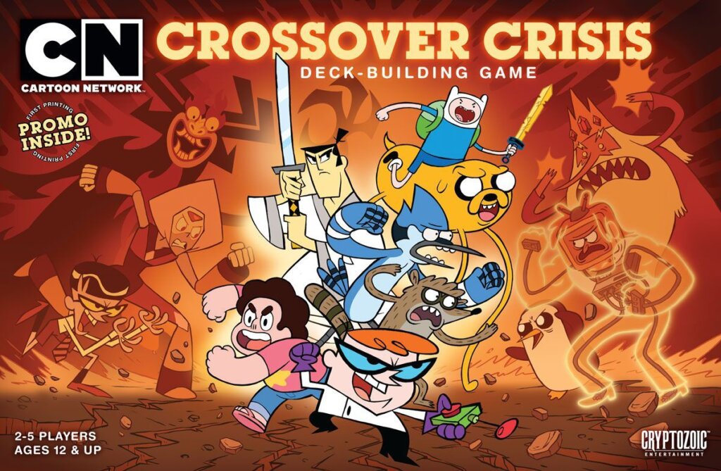 Cartoon Network Crossover Crisis Deck-Building Game board game cover